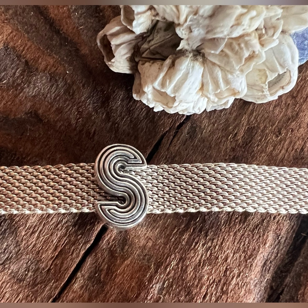 Authentic Pandora Reflexions Charm Clip Letter S
Silver Letters Alphabet S